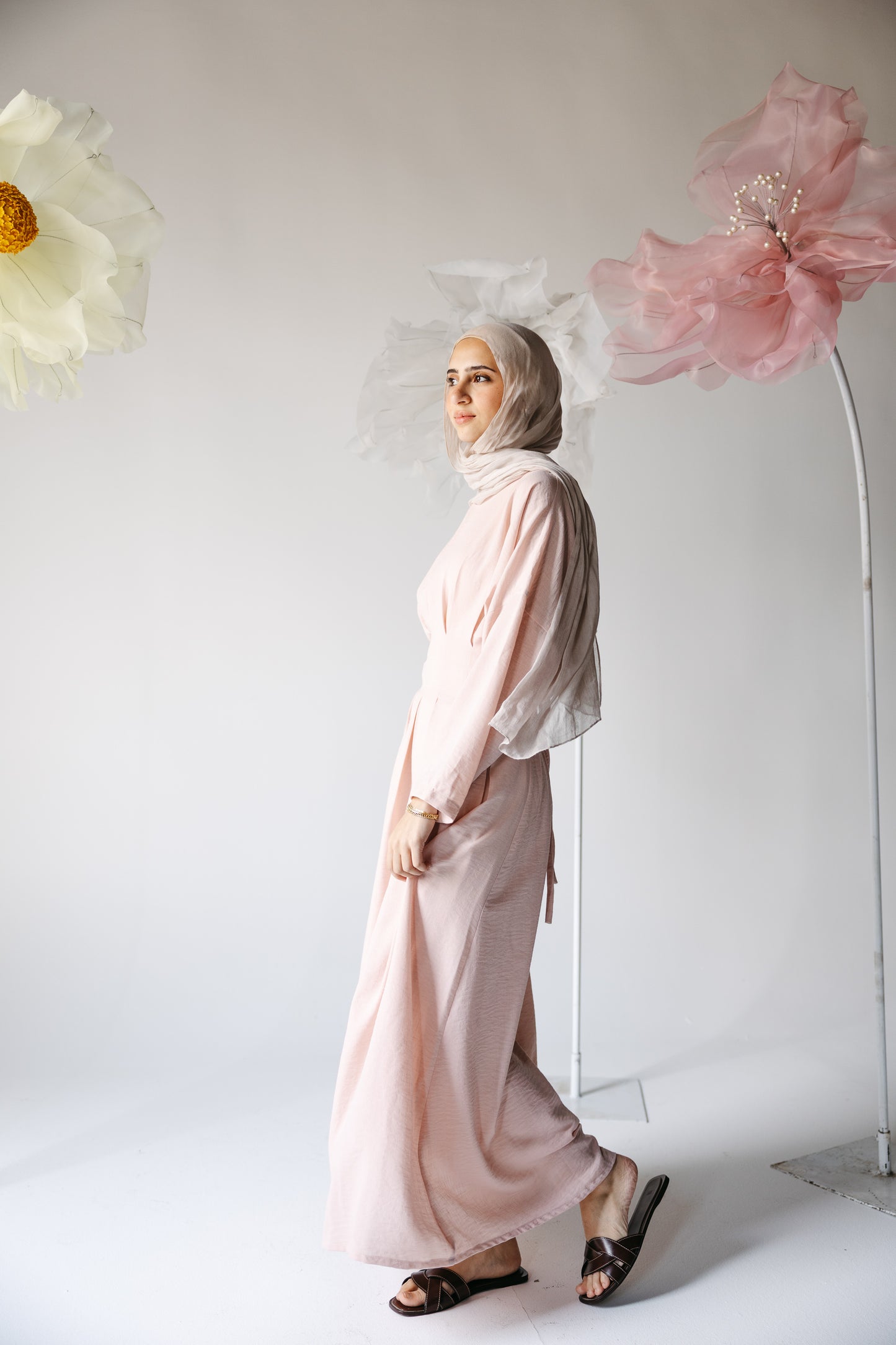 The Blossom Dress in Angel Blush