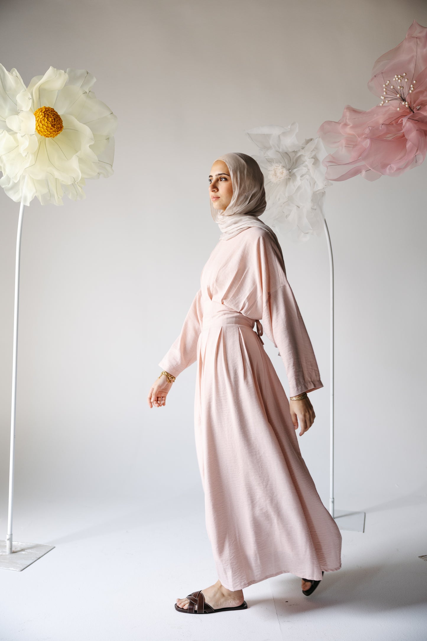 The Blossom Dress in Angel Blush