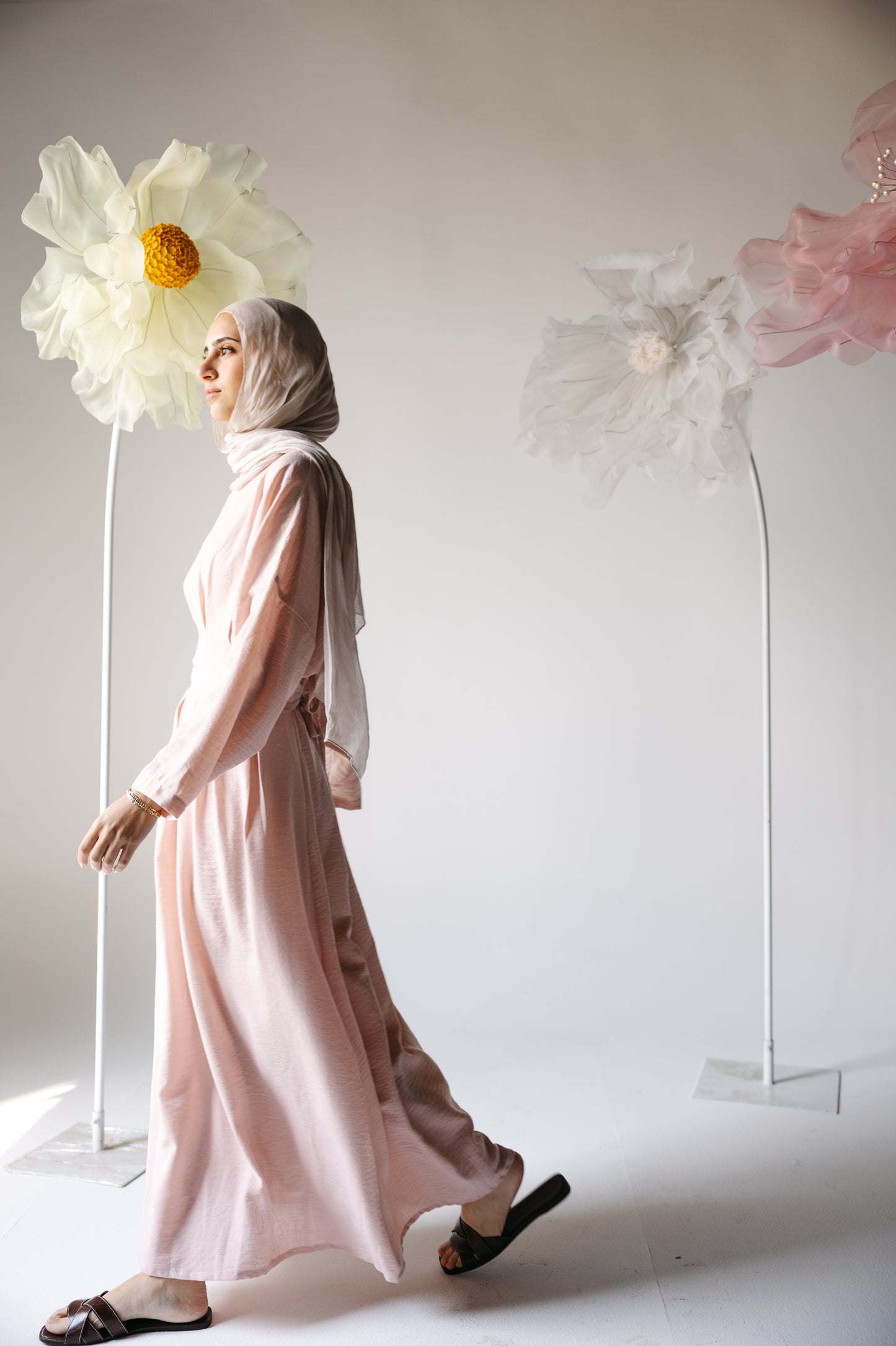 The Blossom Dress in Angel Blush