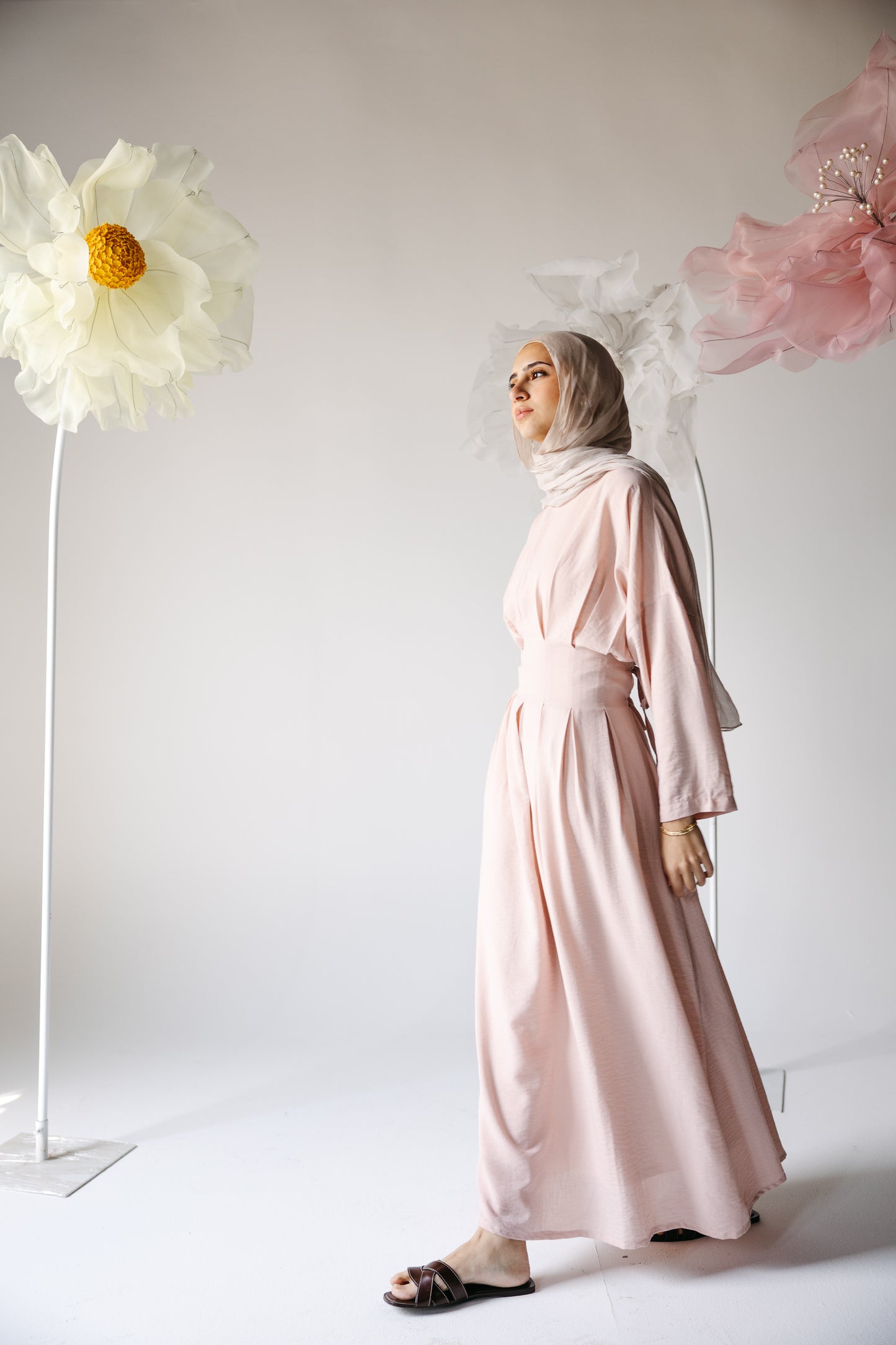 The Blossom Dress in Angel Blush