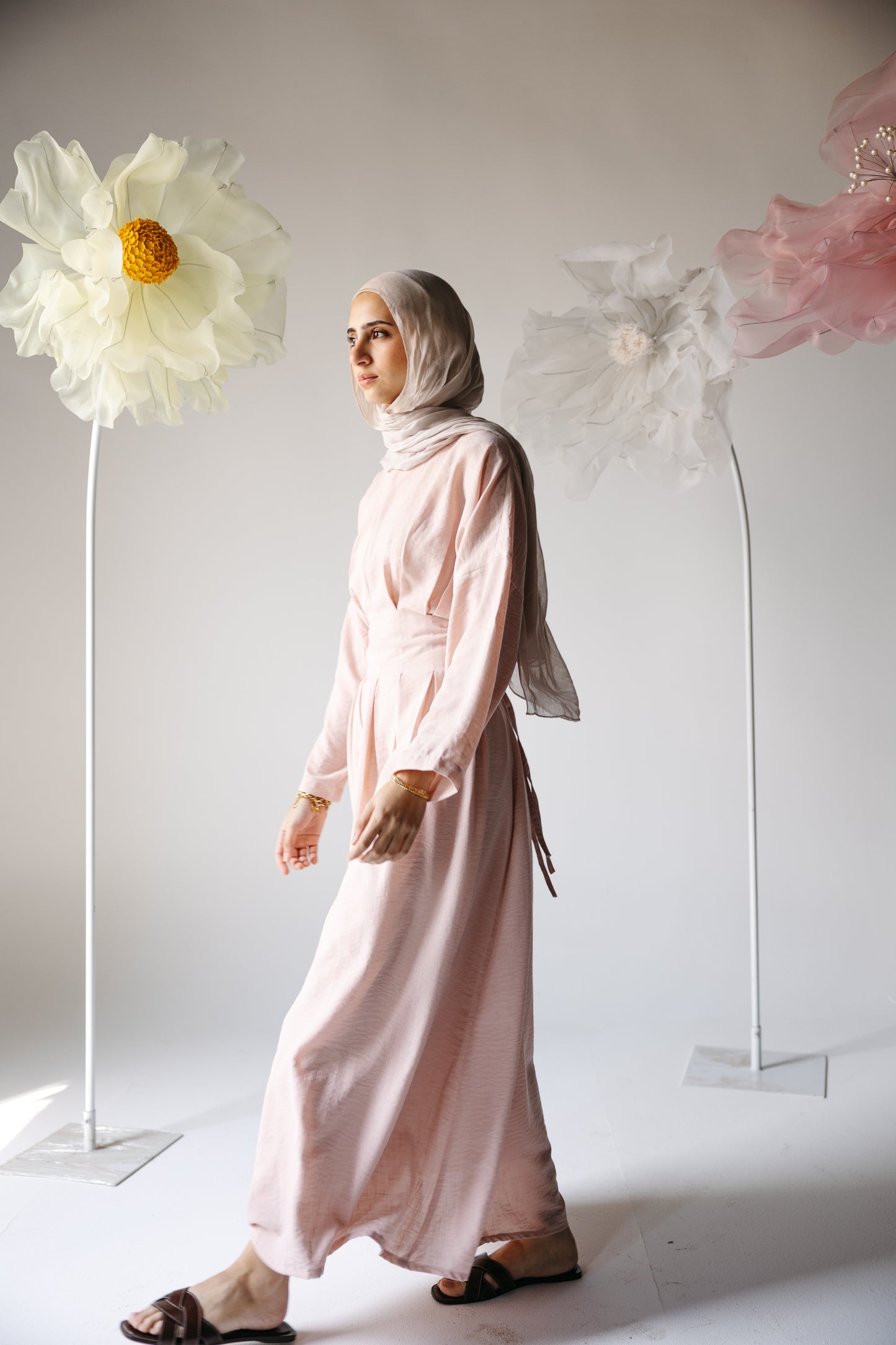 The Blossom Dress in Angel Blush