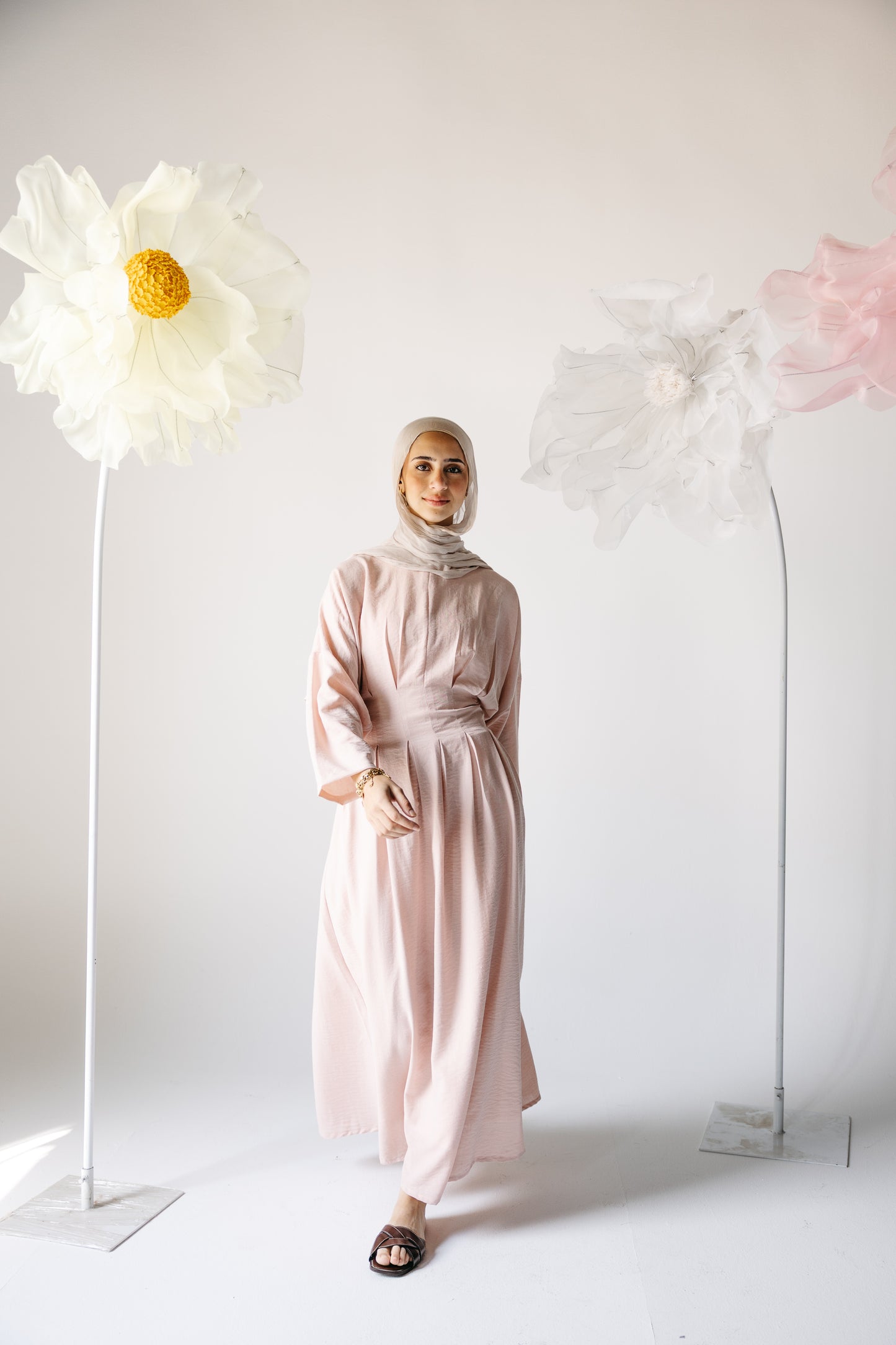 The Blossom Dress in Angel Blush