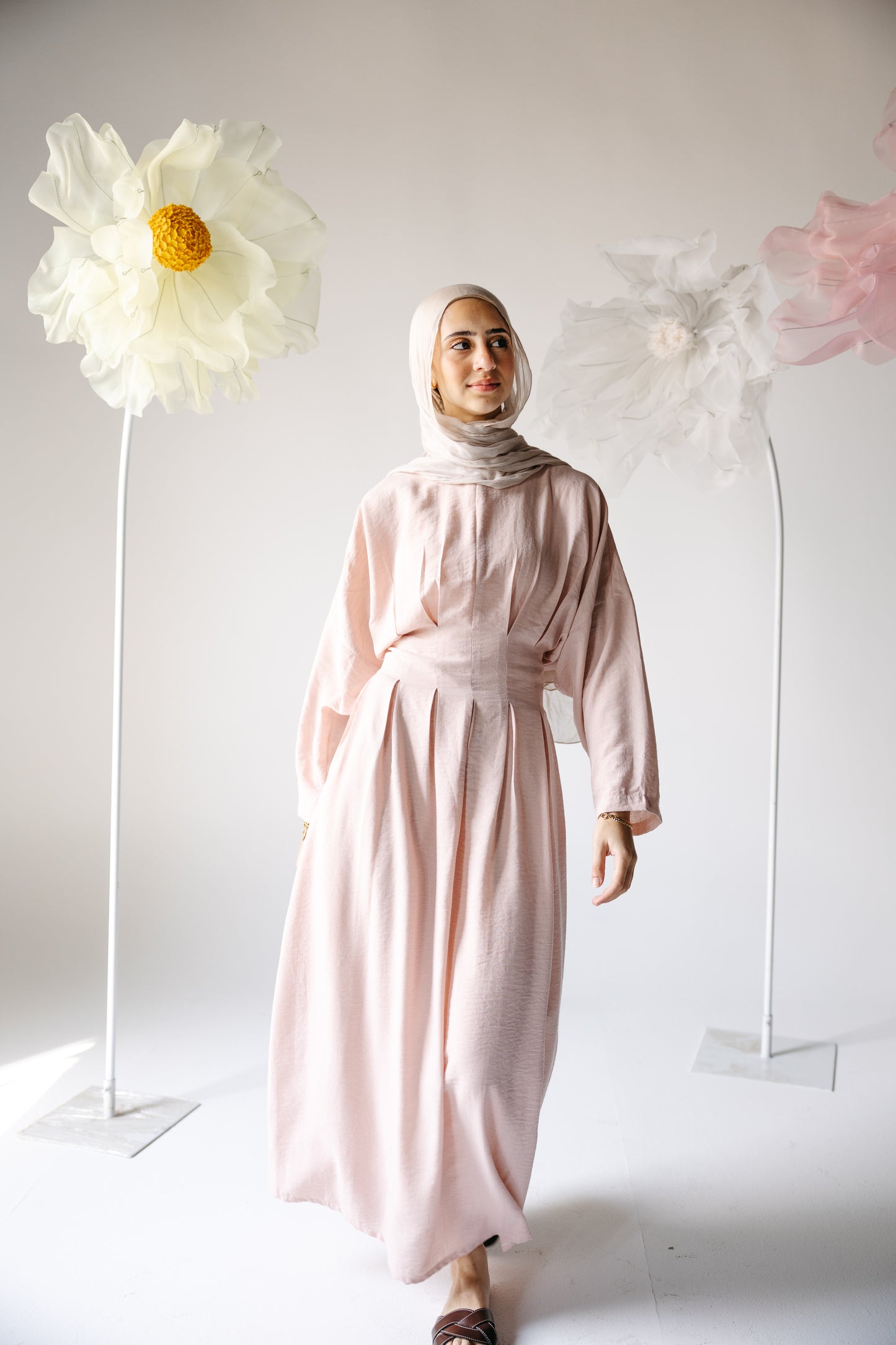 The Blossom Dress in Angel Blush