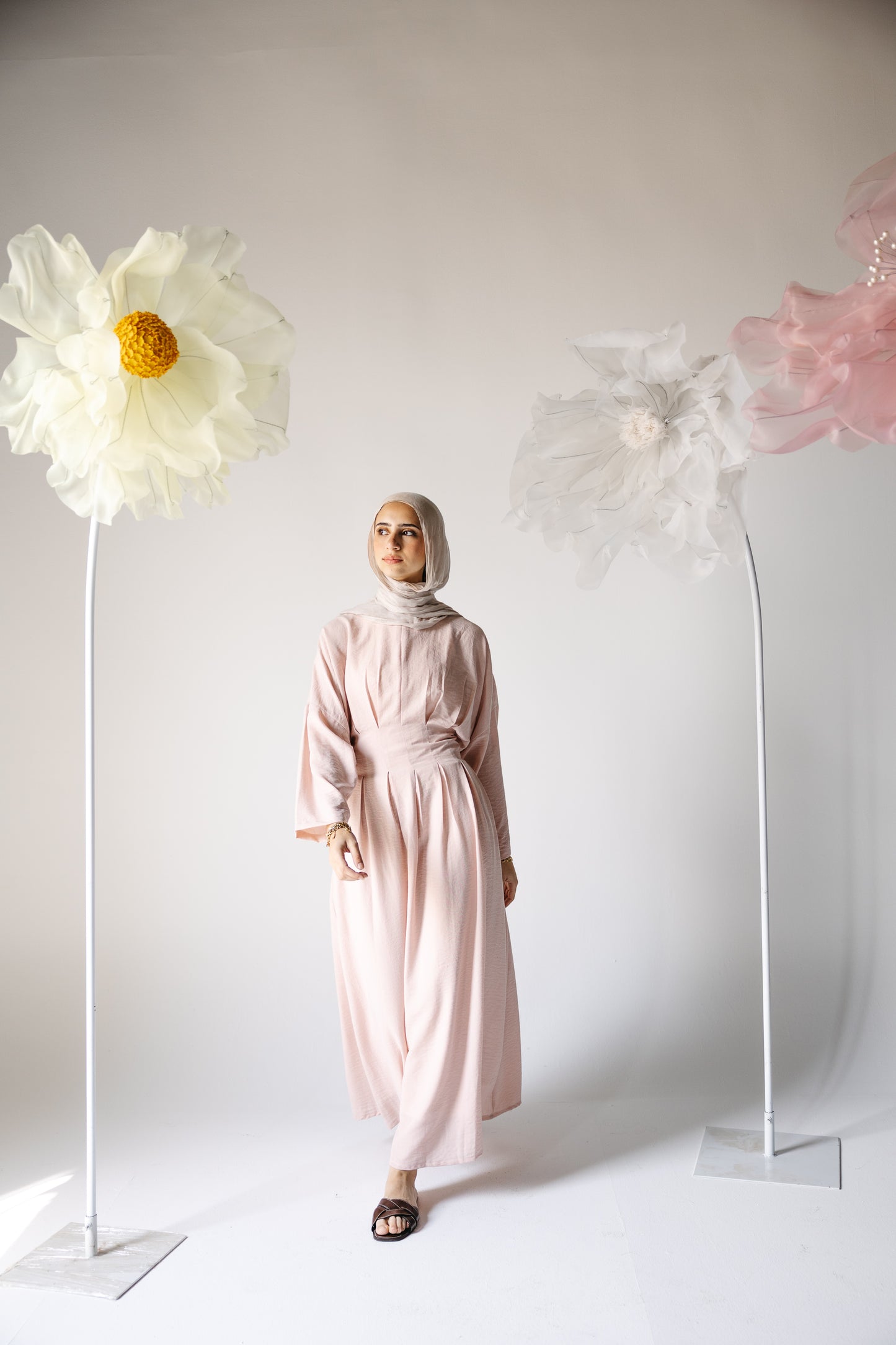 The Blossom Dress in Angel Blush