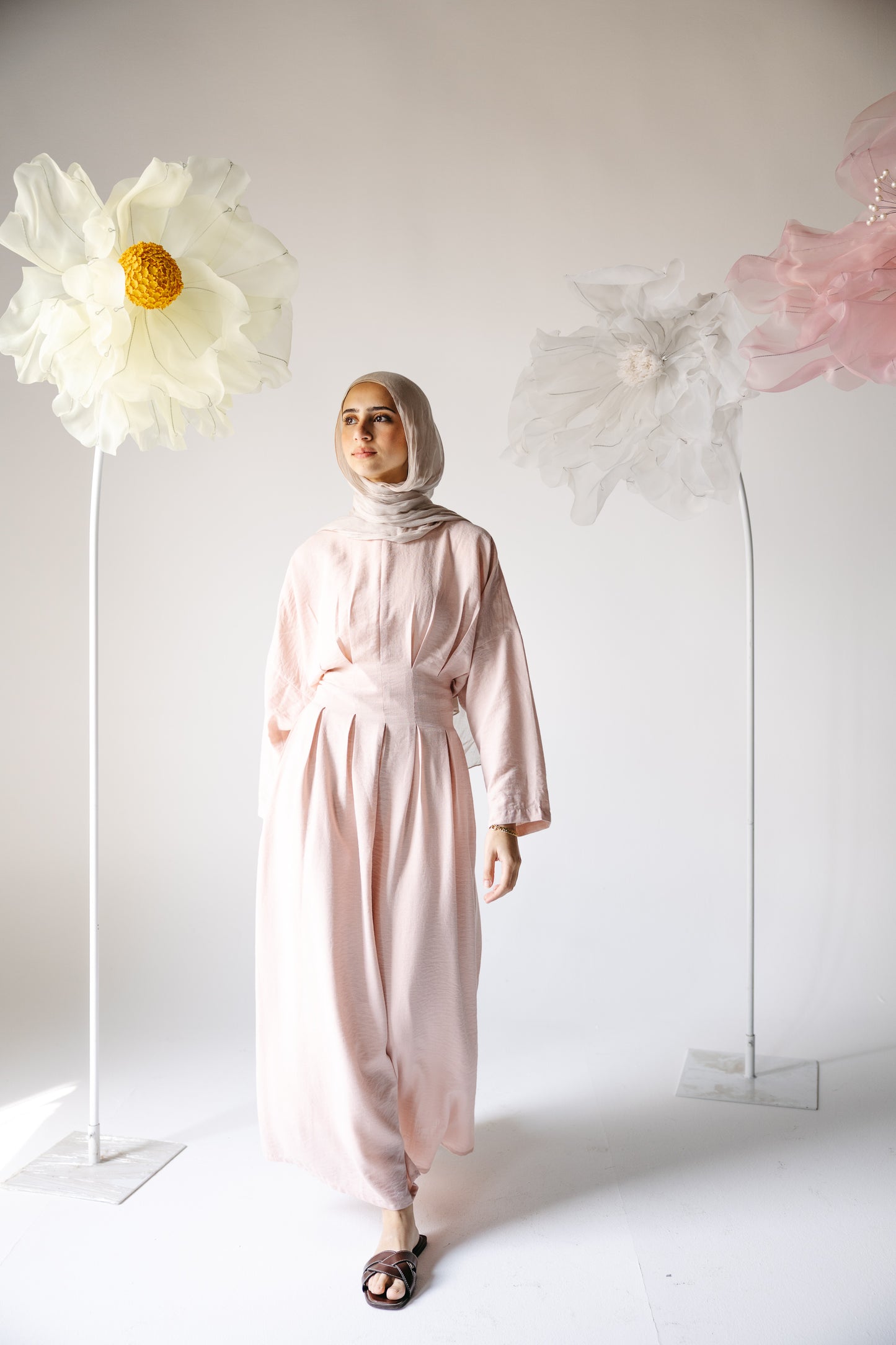 The Blossom Dress in Angel Blush