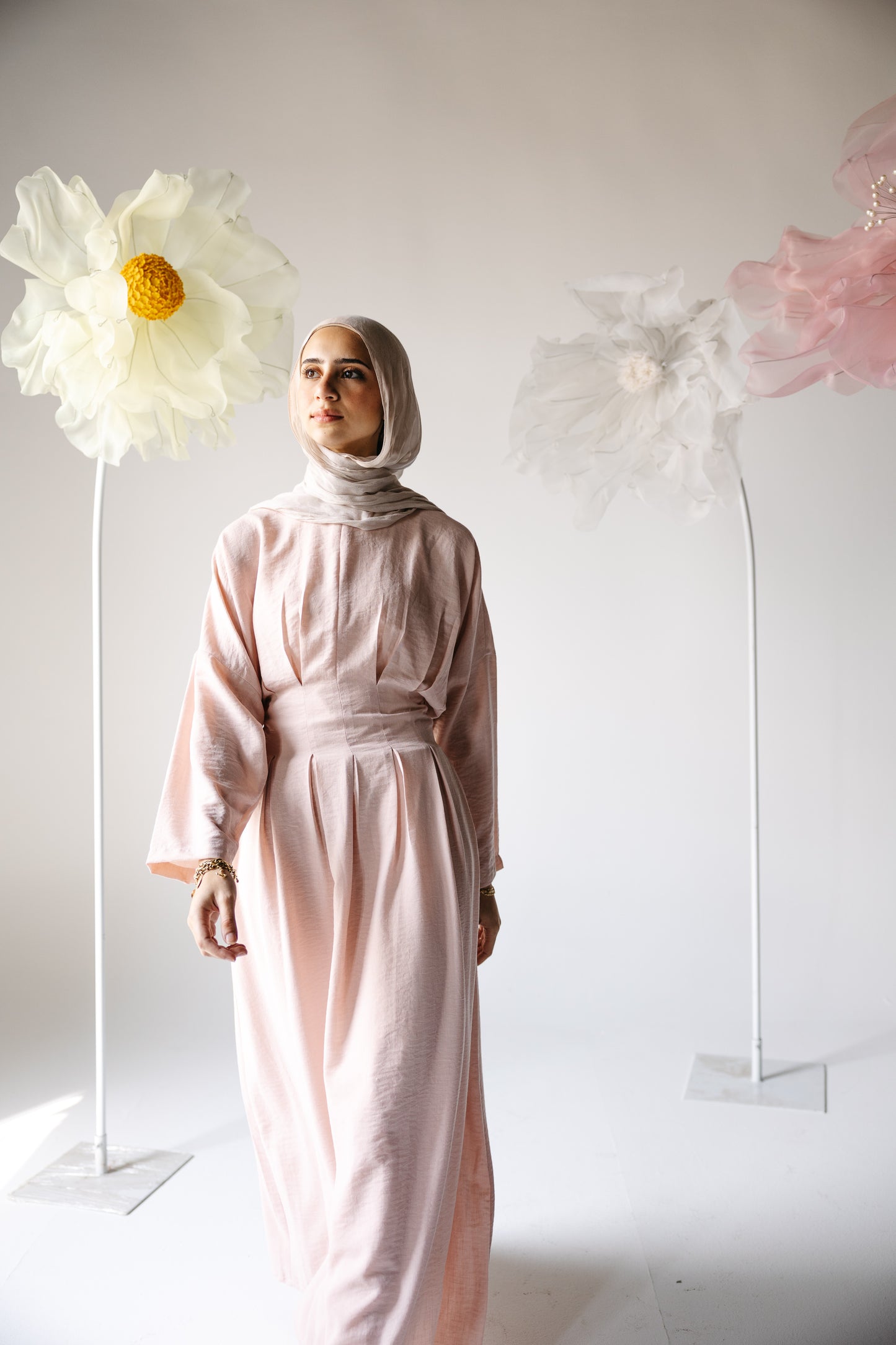 The Blossom Dress in Angel Blush